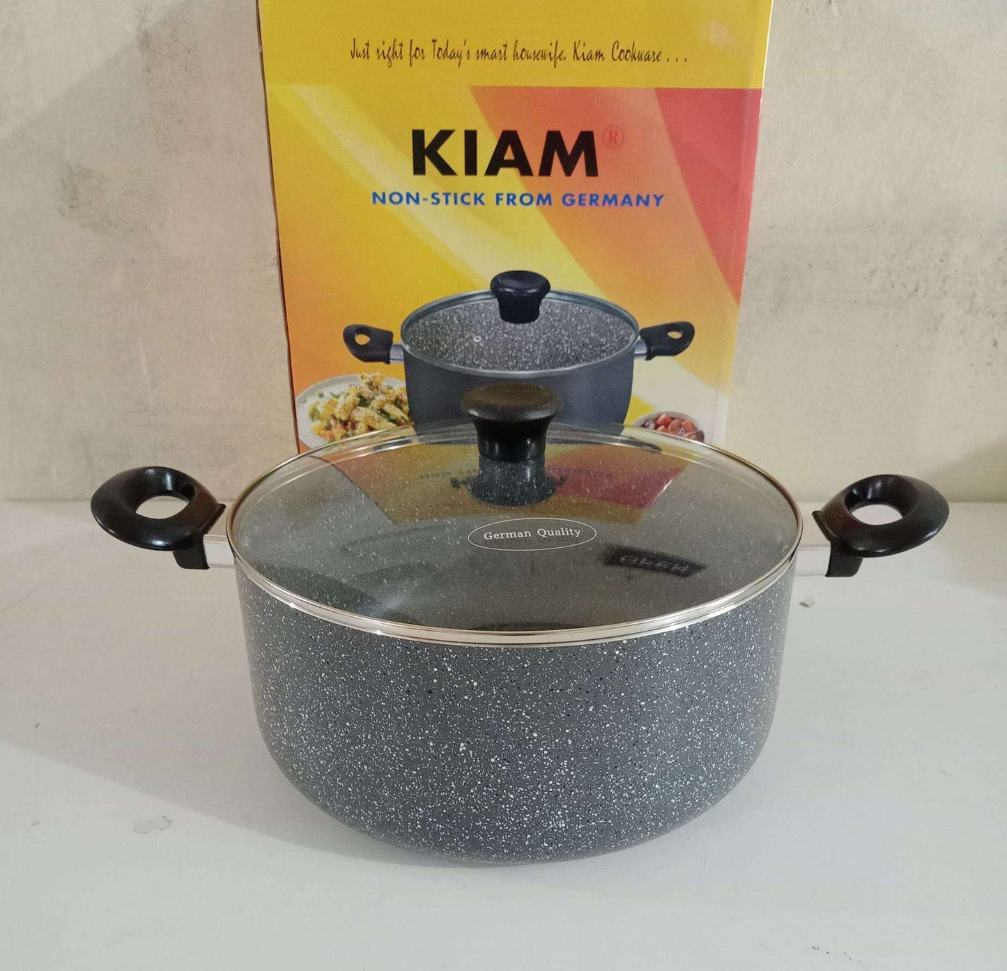 Kiam Non Stick Casserole with Lid